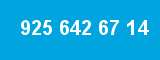 925 642 67 14 925 642 67 14